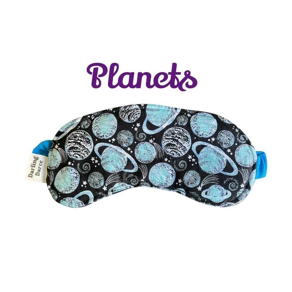 Solar System Outer Space Kids Sleep Mask Planets
